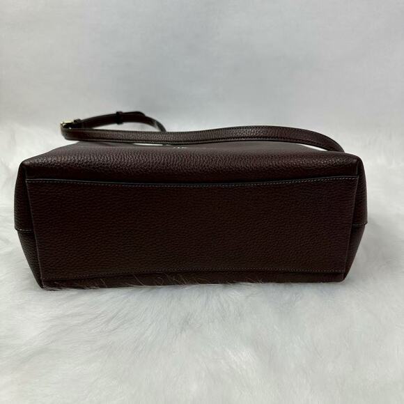 Coach Laurel Large Shoulder Bag Crossbody In Leather/Gold/Maple CY684 NWT - Picture 10 of 10